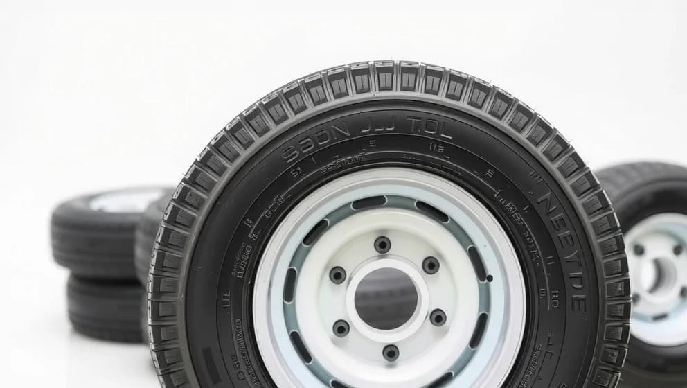 Däck till släpvagn 13 tum