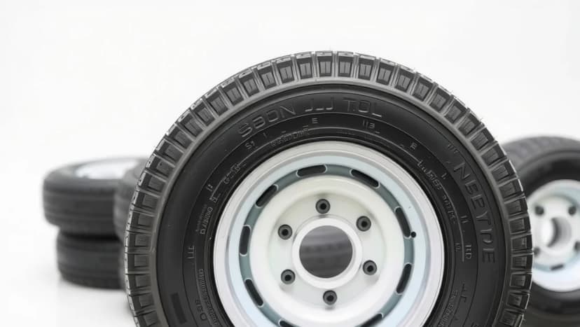 Däck till släpvagn 13 tum