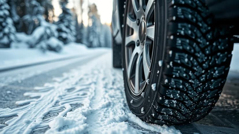 Dubbdäck 205/55 R16 för säker vinterkörning